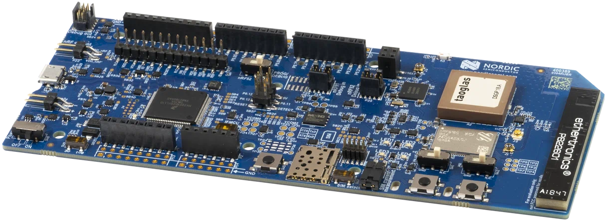 nRF9160 DK promo